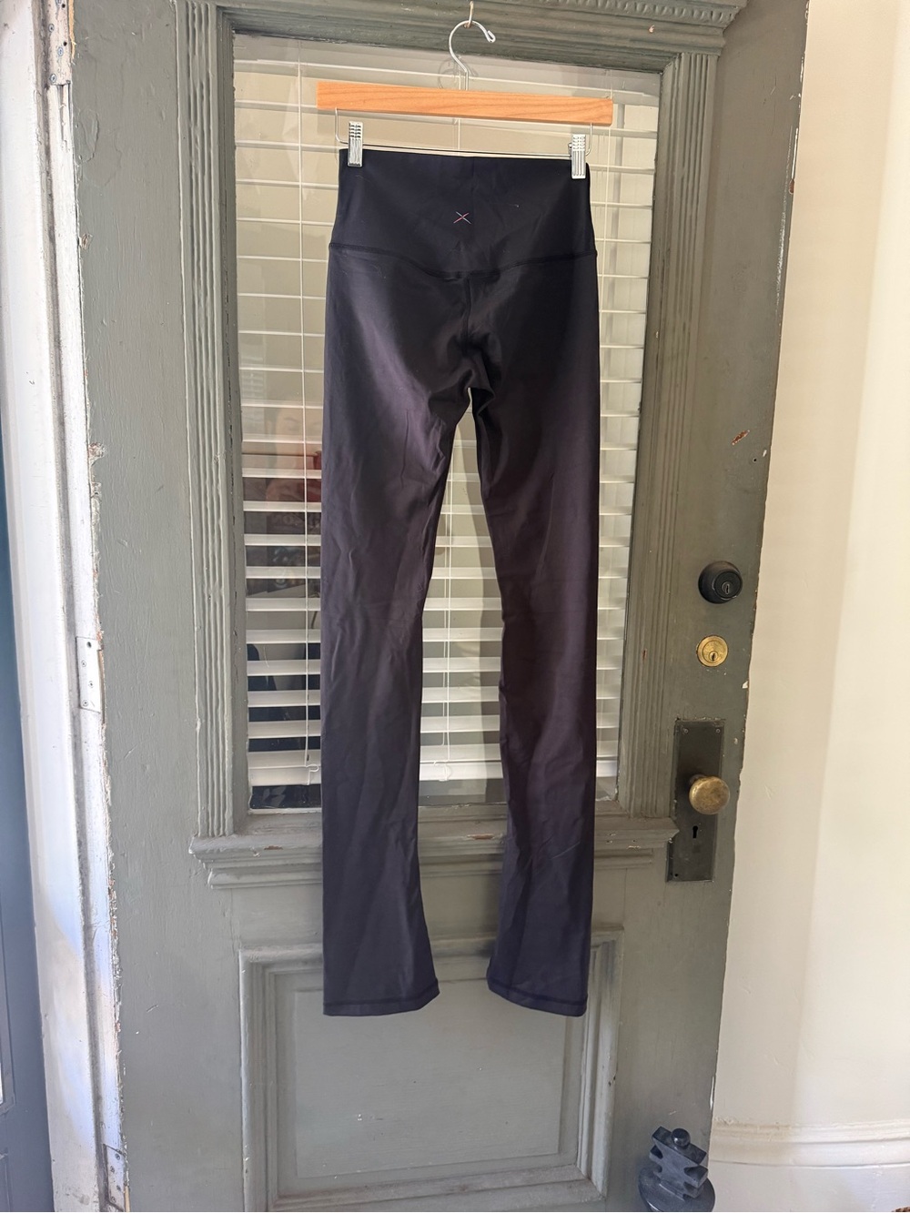CRS Cross Black High-Waist Ice Skating Leggings - Picture 4 of 6
